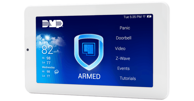 DMP 8860 7-inch touchscreen keypad