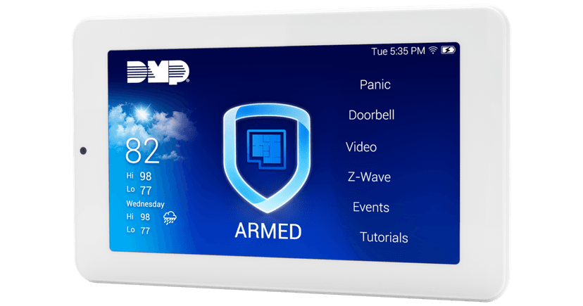 DMP 8860 7-inch touchscreen keypad