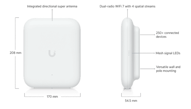 Ubiquiti Access Point U7 Outdoor