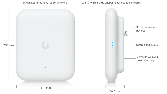 Ubiquiti Access Point U7 Pro Outdoor