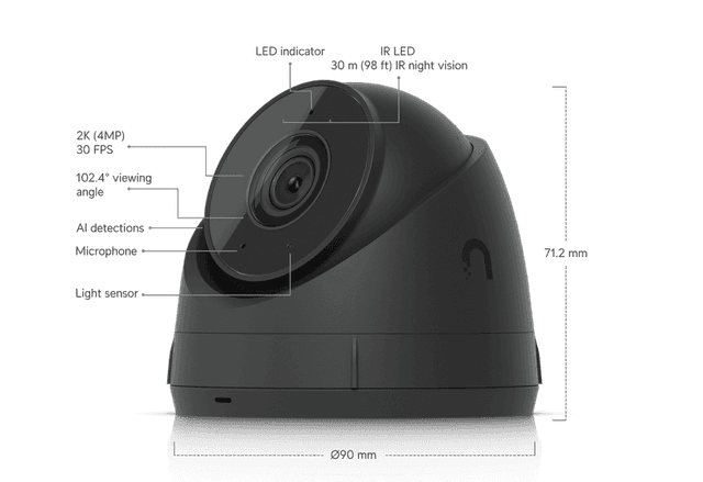 Ubiquiti UniFi Protect G5 Turret Ultra camera