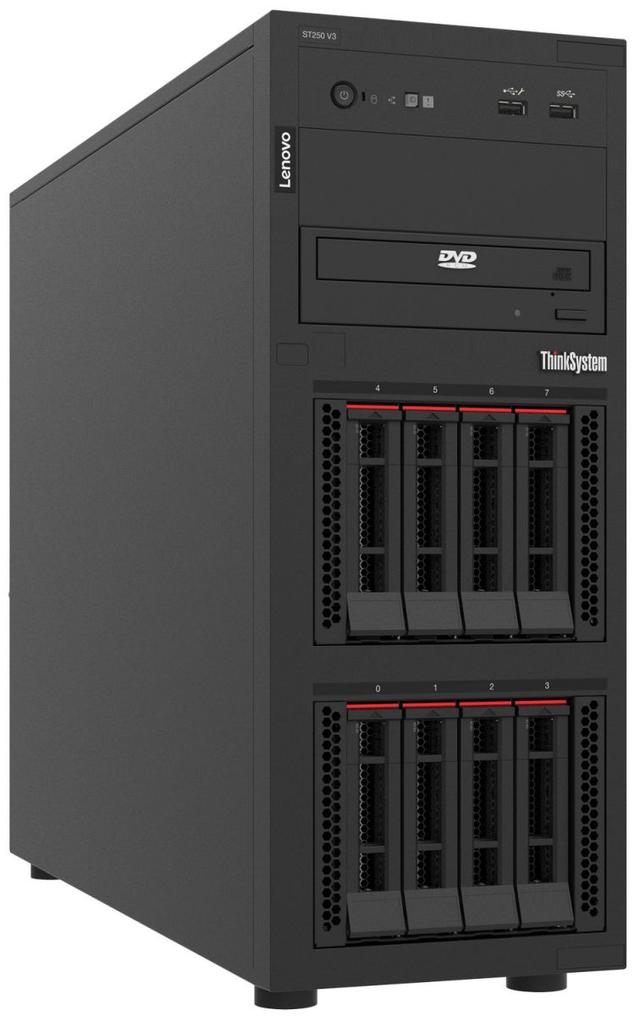 Lenovo ThinkSystem ST250 V3 configurable tower server