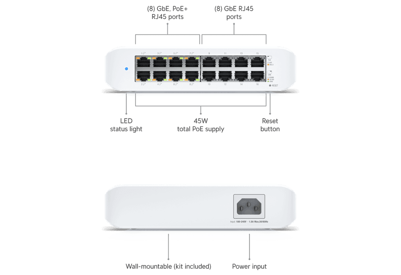 Ubiquiti Lite 16 PoE