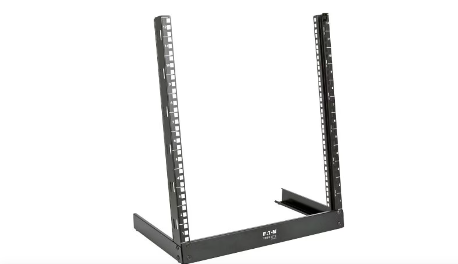 Eaton Tripp Lite SmartRack SR2POST12 open-frame 2-post rack