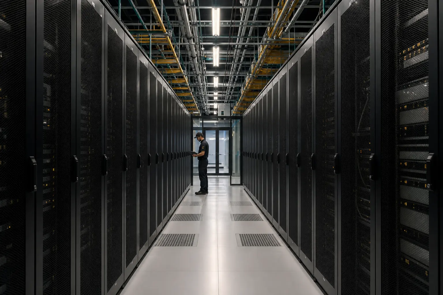 Illustrative infrastructure for a larger internal computing deployment