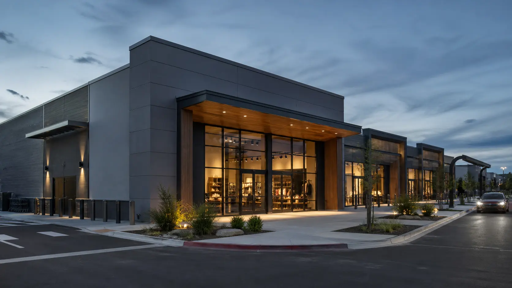 Illustrative connected retail operation